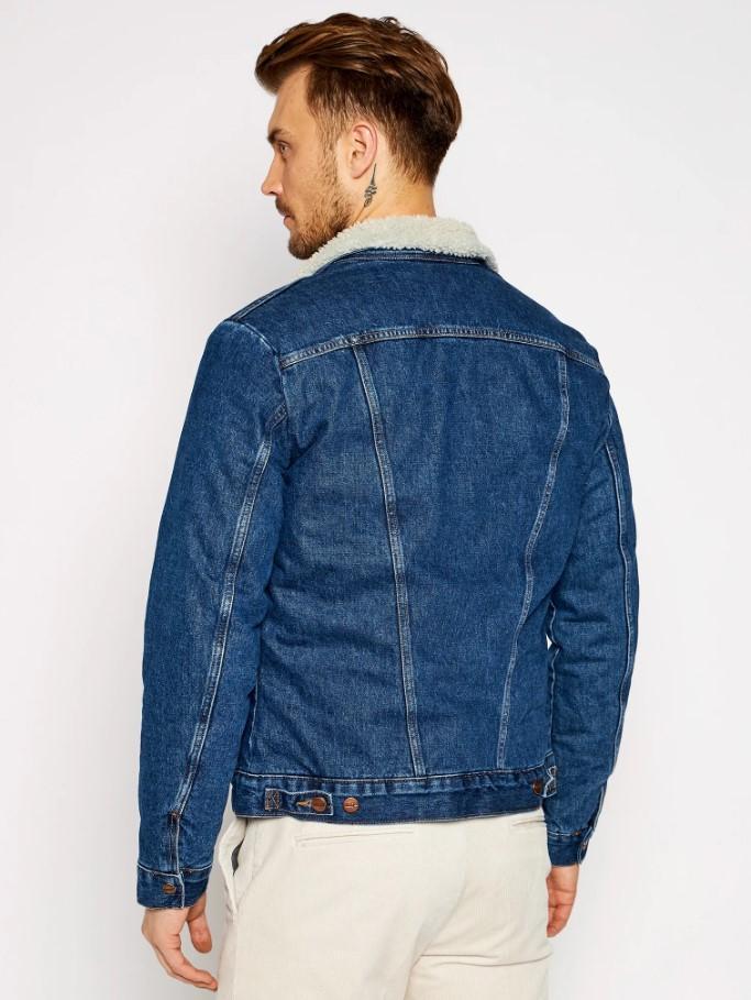 Giacca di jeans uomo Sherpa Wrangler 