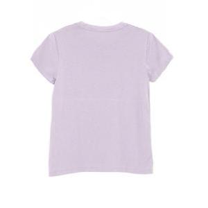 T-shirt da donna in cotone  lilla