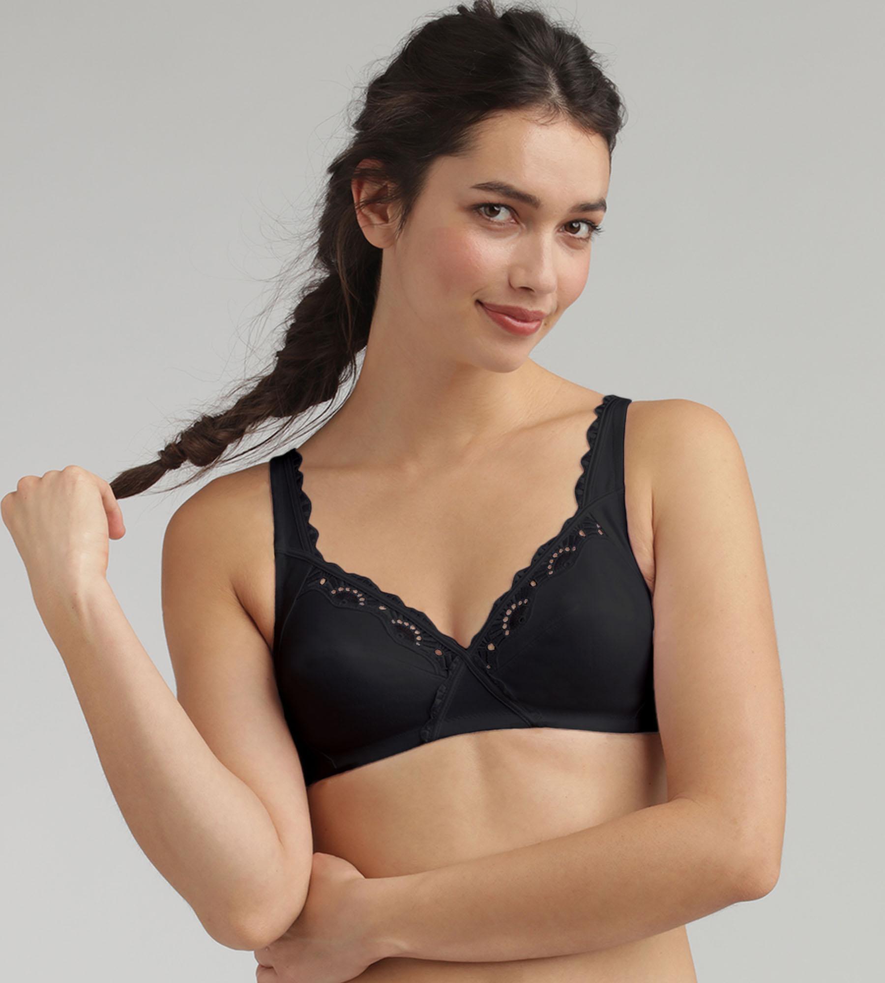 Reggiseno senza ferretto Playtex nero