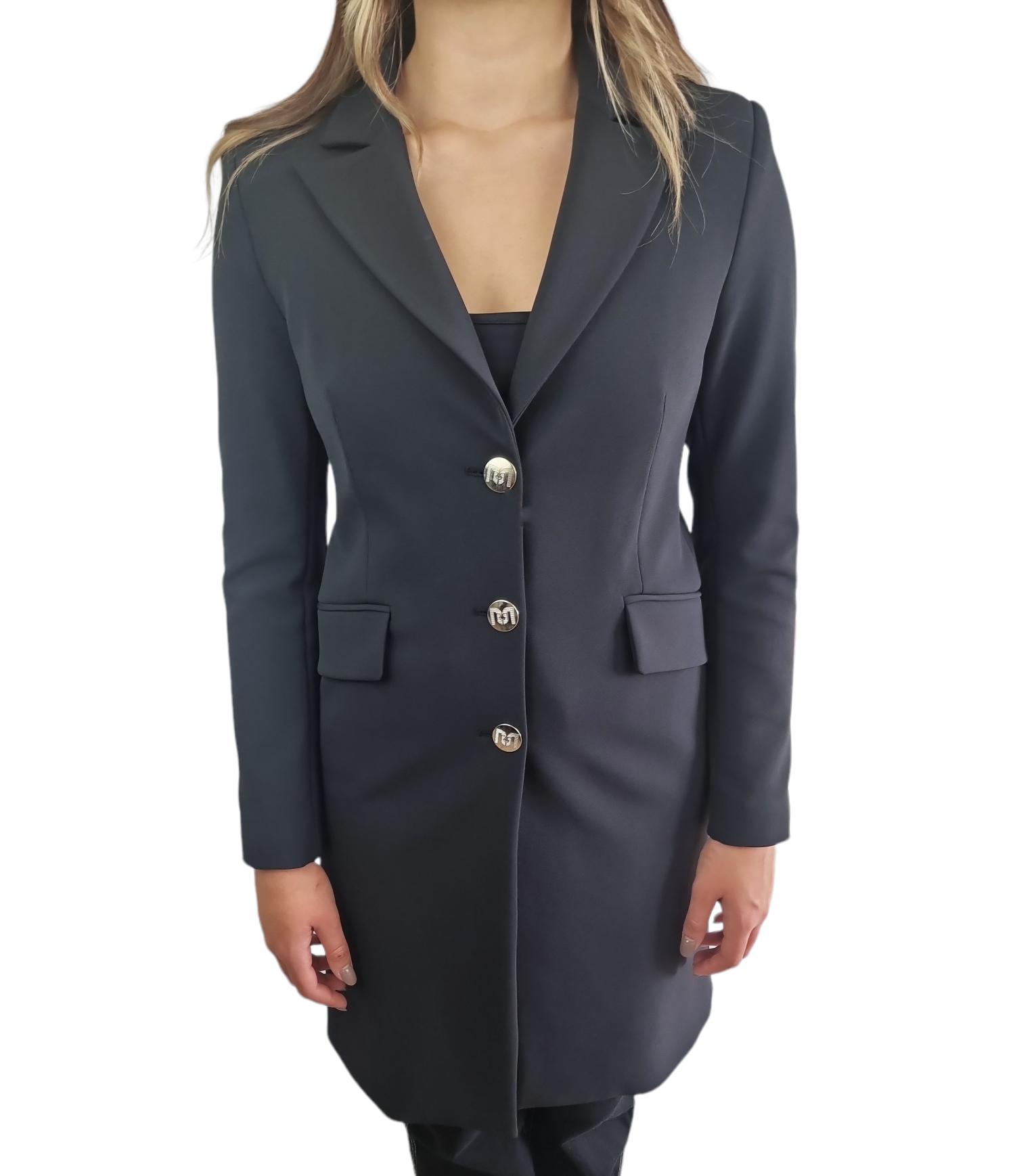 Cappotto leggero donna Rinascimento nero