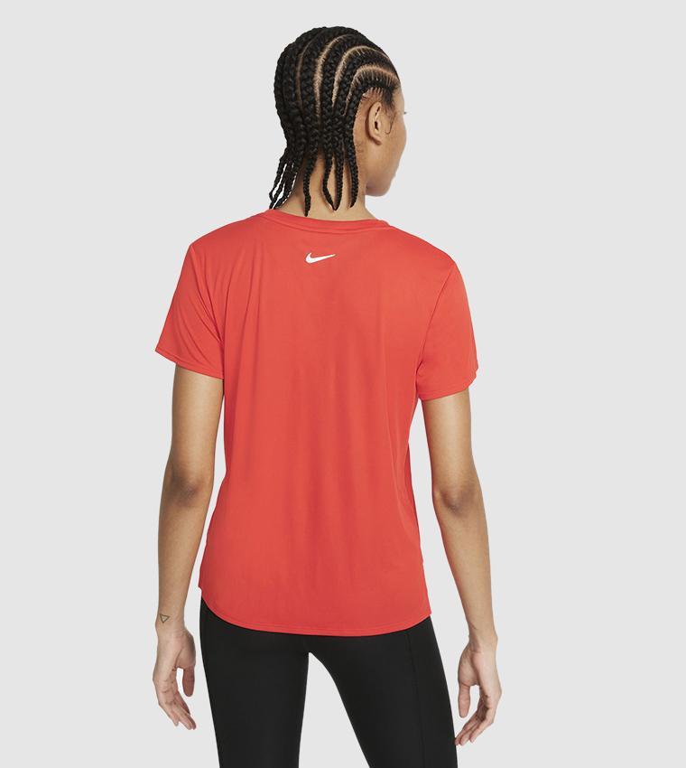 T-shirt sportiva da donna Nike rosso