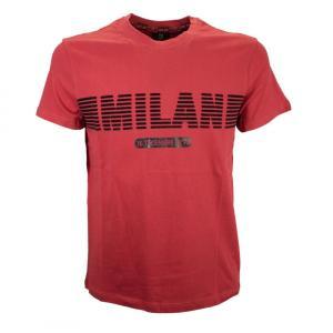 T-shirt da uomo ac milan in cotone