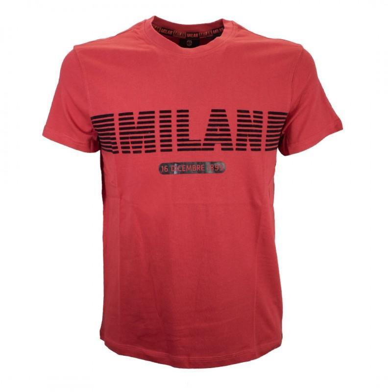 T-shirt da uomo AC Milan in cotone 