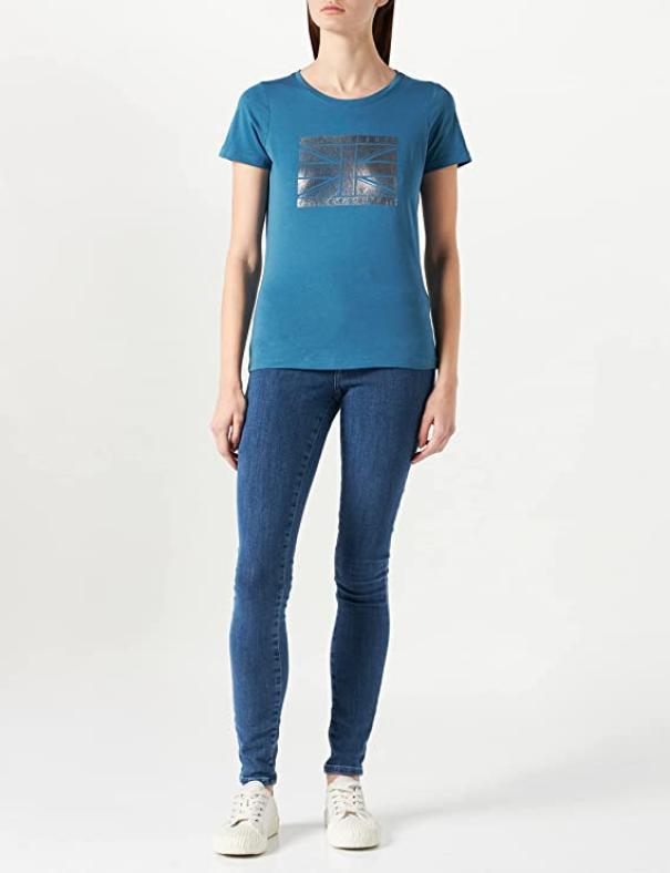 T-shirt da donna in cotone Pepe Jeans