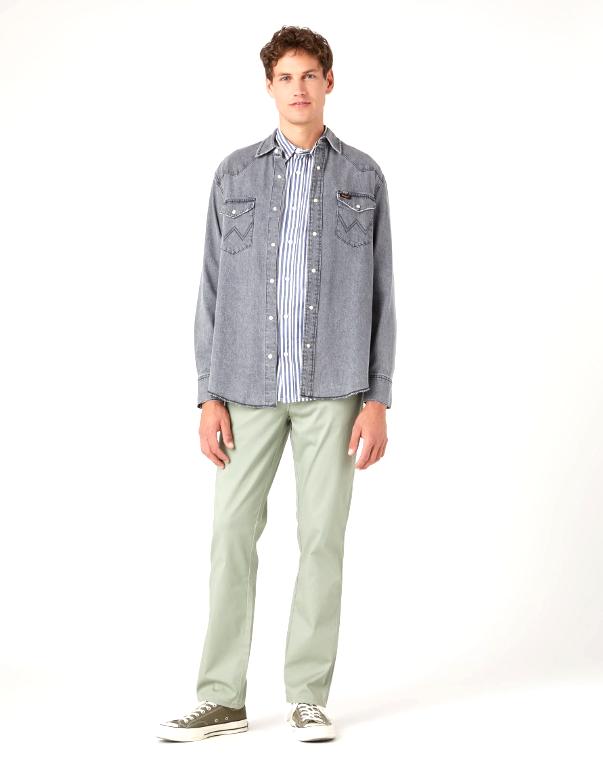 Camicia da uomo in cotone Wrangler