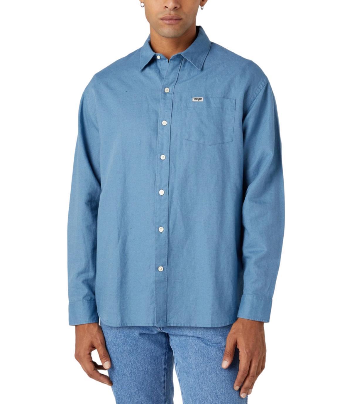 Camicia da uomo in cotone Wrangler