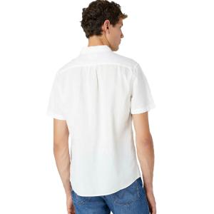 Camicia da uomo maniche corte misto lino