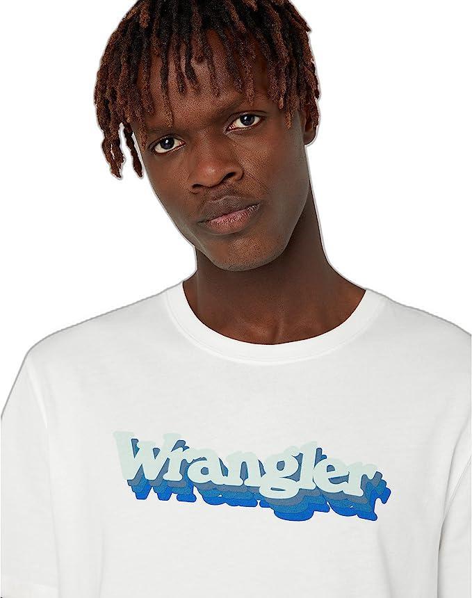 T-shirt Wrangler graphic tee uomo