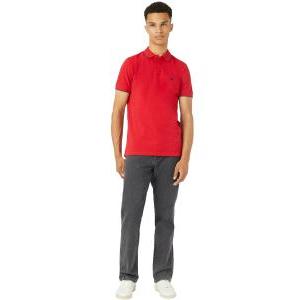 Polo  uomo rosso cotone