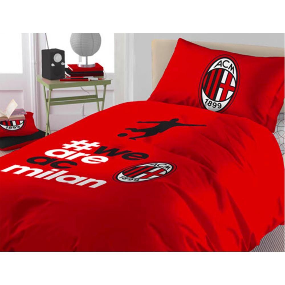 Lenzuola 1posto Milan We are Ac Milan