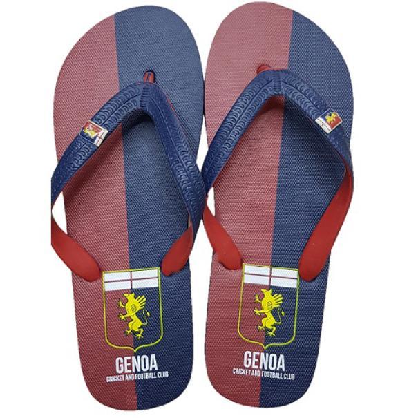 Infradito Genoa CFC uomo rosso blu