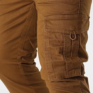 Pantalone  uomo cargo slim senza polsino fondo