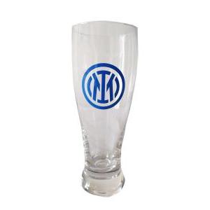 Bicchiere birra compatibile con inter in vetro