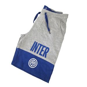 Pantaloncino da uomo in cotone jersey fc inter