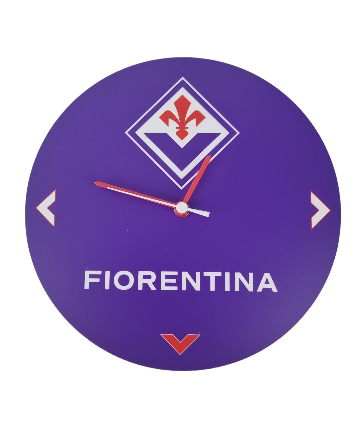 Orologio da parete analogico Fiorentina calcio