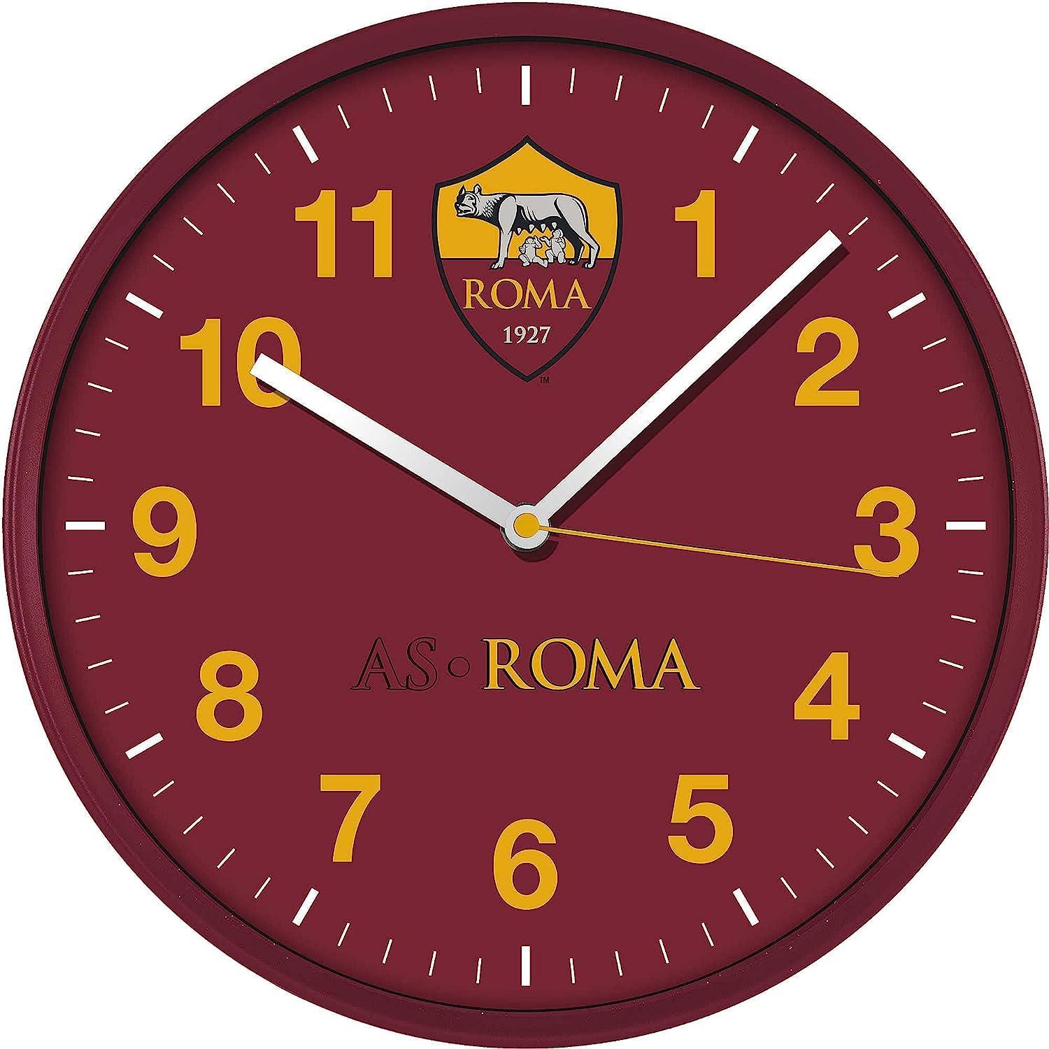 Orologio da parete analogico AS Roma