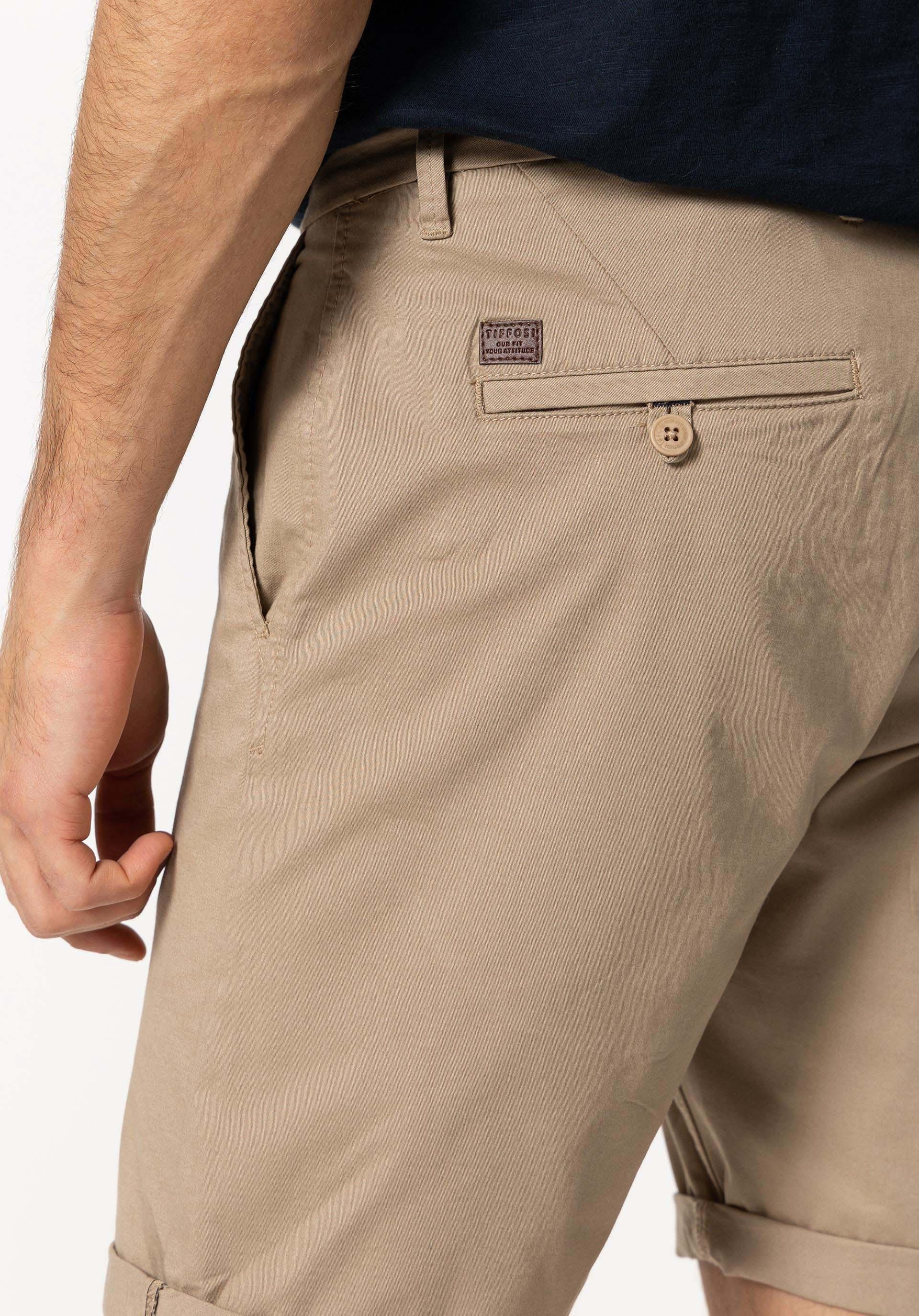 Bermuda uomo Tiffosi chino stretch slim