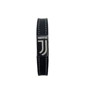 Bracciale in pelle compatibile con juventus