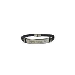 Bracciale con placca in metallo compatibile con juventus