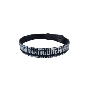 Bracciale adulto compatibile con juventus con clip