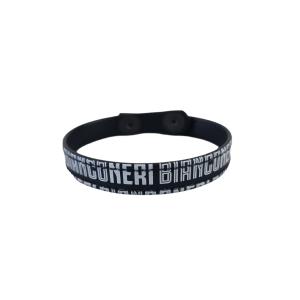 Bracciale adulto compatibile con juventus con clip