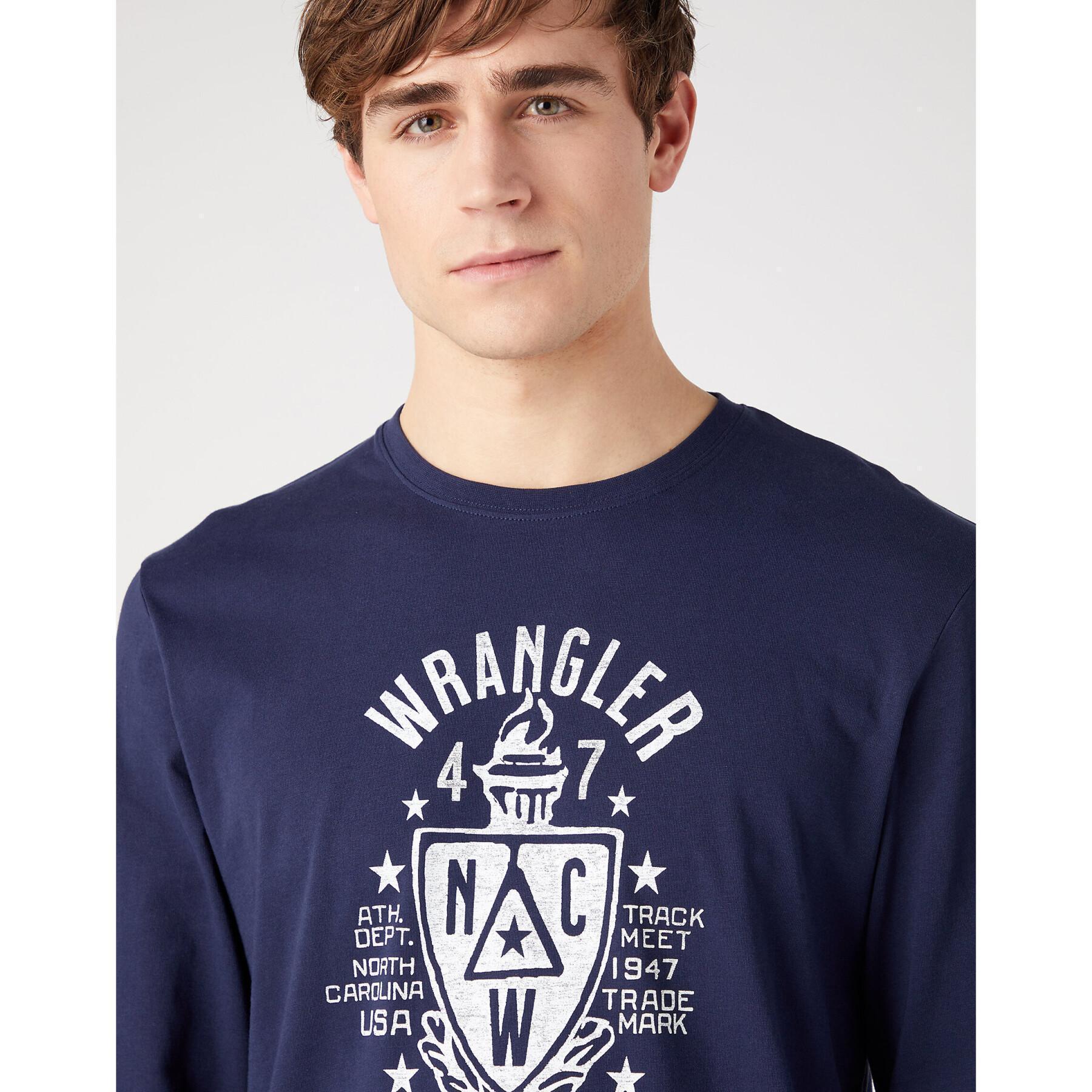 Maglia uomo manica lunga in cotone Wrangler