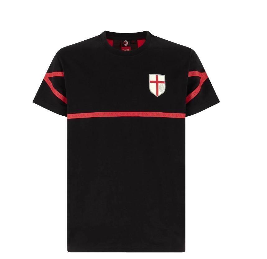 T-shirt uomo Offer per Milan nero