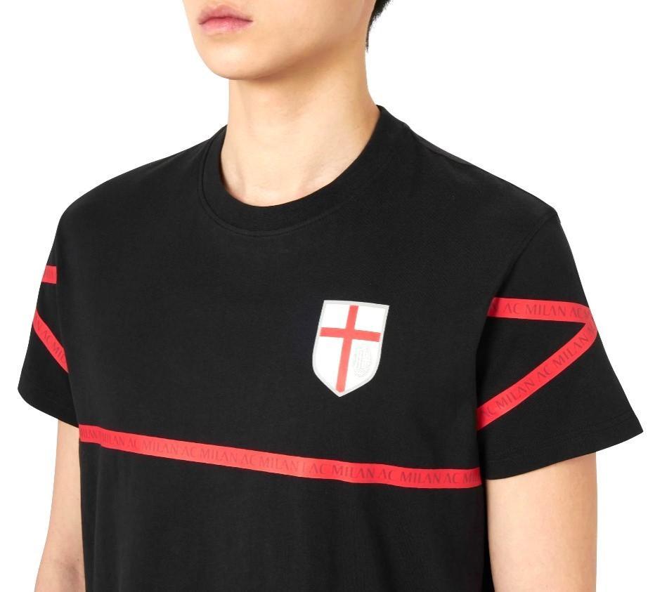 T-shirt uomo Offer per Milan nero