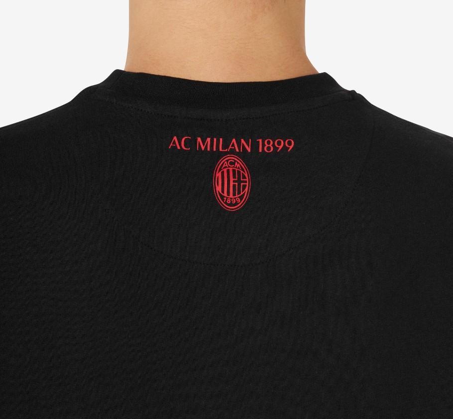 T-shirt uomo Offer per Milan nero