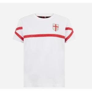 T-shirt da bambino ac milan bianco