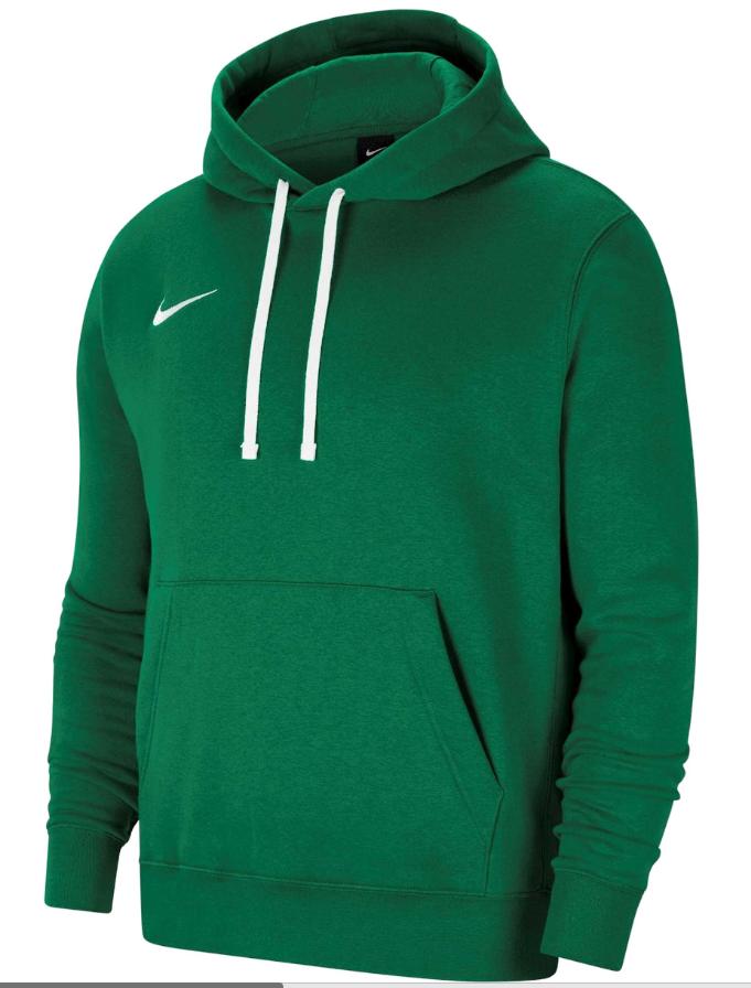 Felpa uomo Nike con cappuccio verde