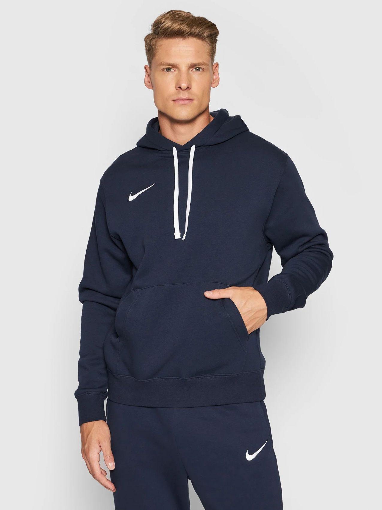 Felpa uomo Nike con cappuccio blu