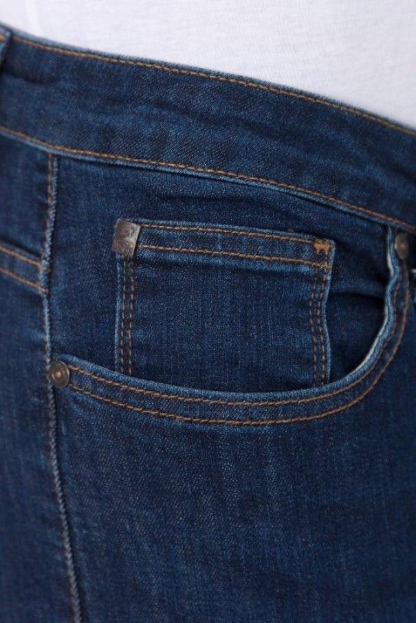 tiffosi tiffosi jeans uomo skinny leggermente sabbiato blu scuro