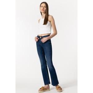 Jeans donna light push-up medium waist bootcut jeans