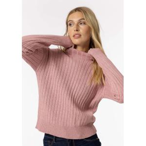 Lupetto donna costa piatta viscosa peanut_2 rosa