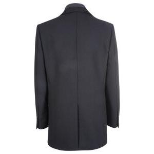 Cappotto  uomo con pettorina staccabile nero