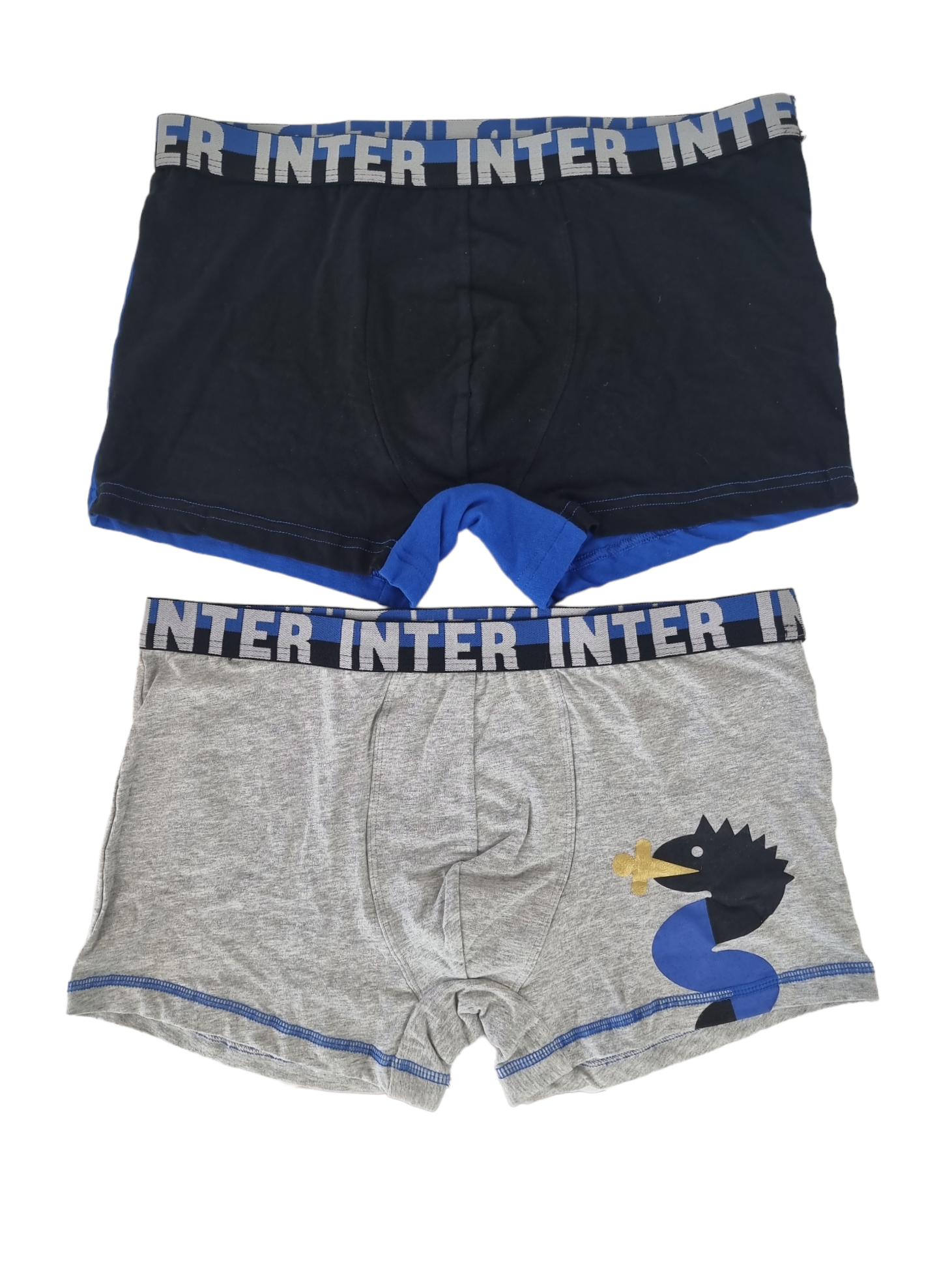 Coppia di boxer da uomo compatibile con FC Inter