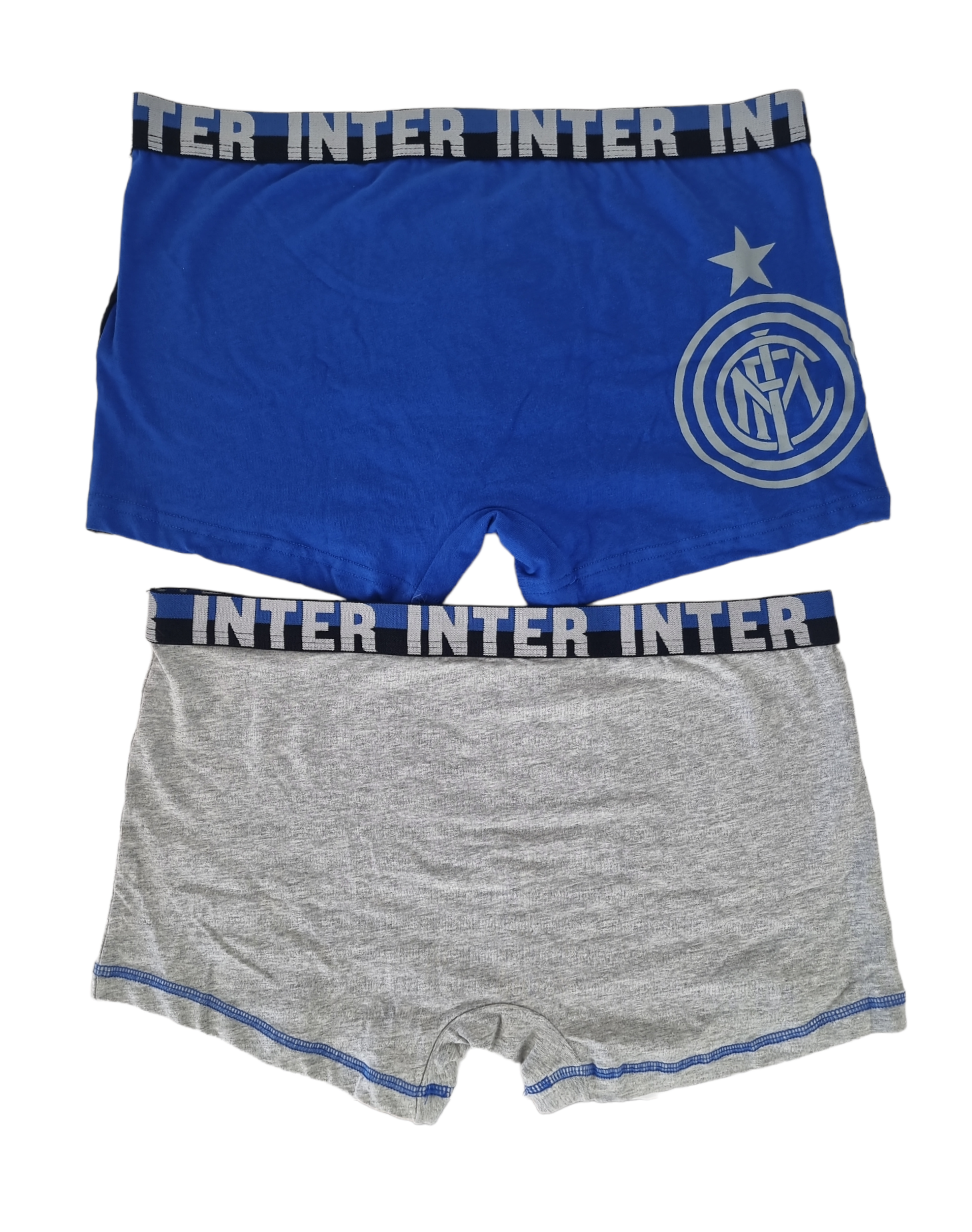 Coppia di boxer da uomo compatibile con FC Inter