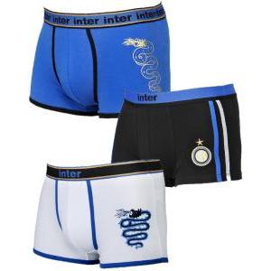 Boxer da ragazzo in cotone fc inter tripack