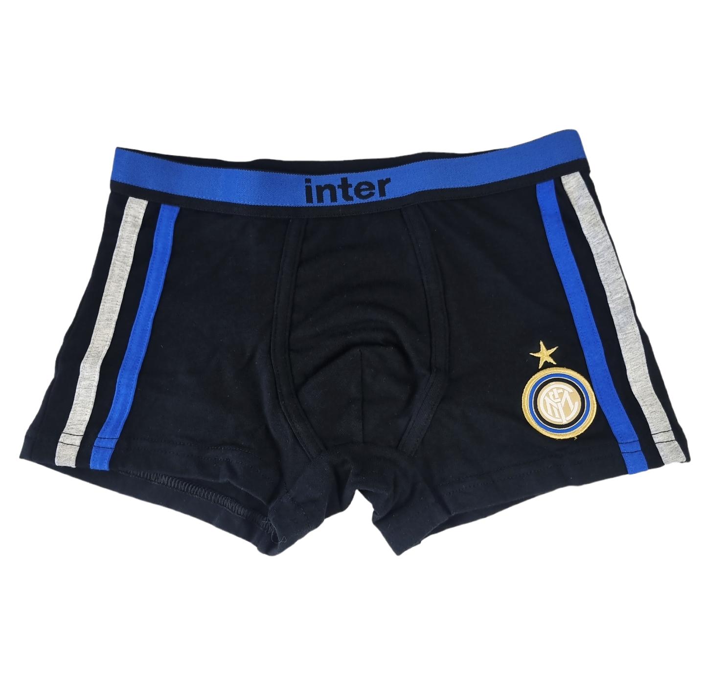 Boxer da ragazzo in cotone FC Inter tripack