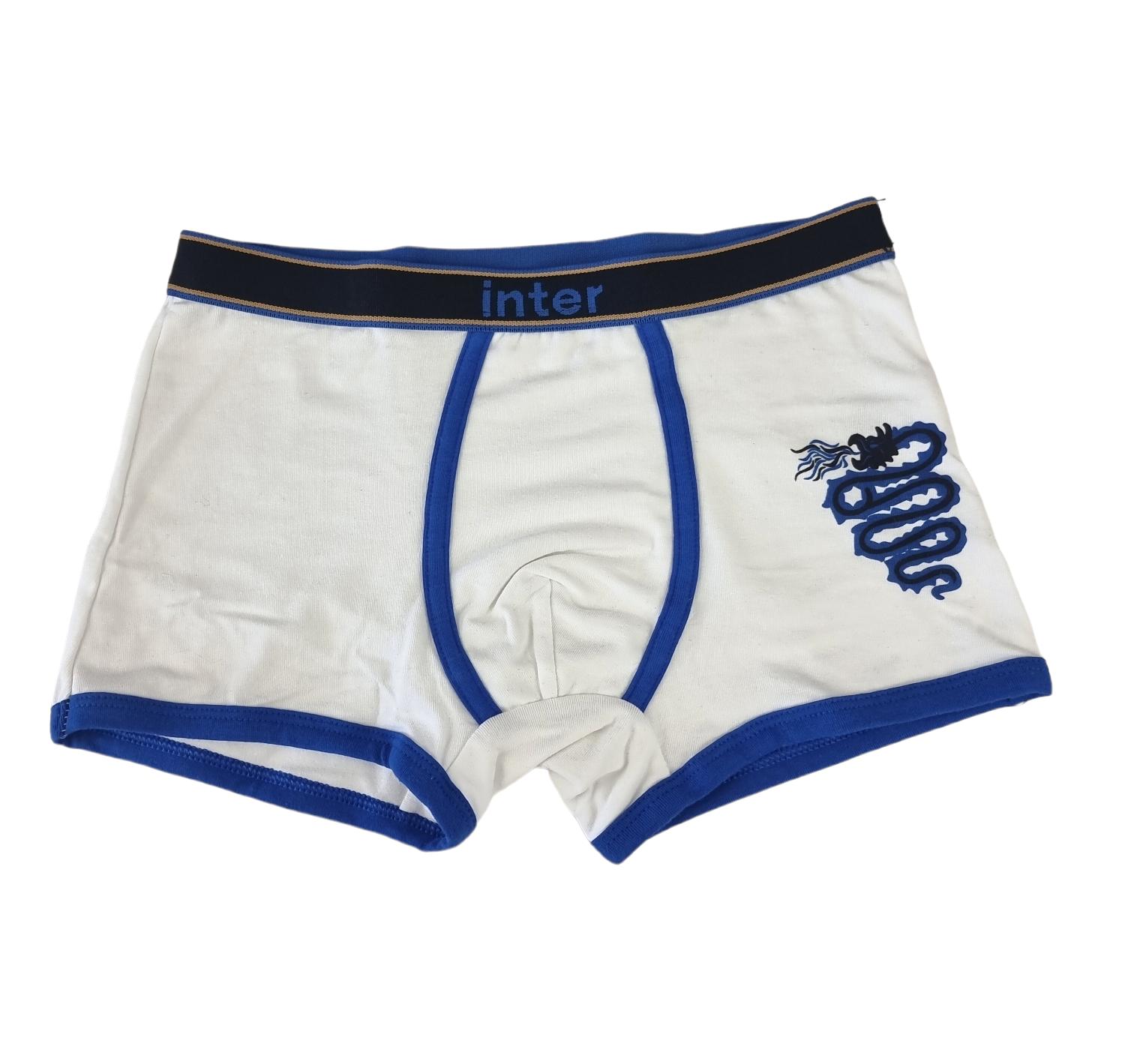 Boxer da ragazzo in cotone FC Inter tripack