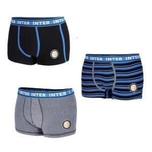 Boxer da ragazzo in cotone fc inter tripack