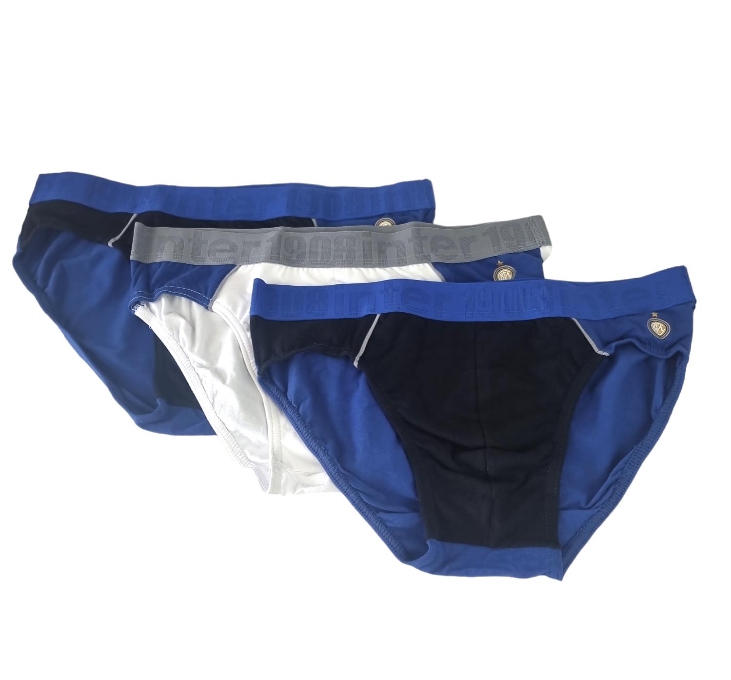 Slip da uomo in cotone FC Inter tripack