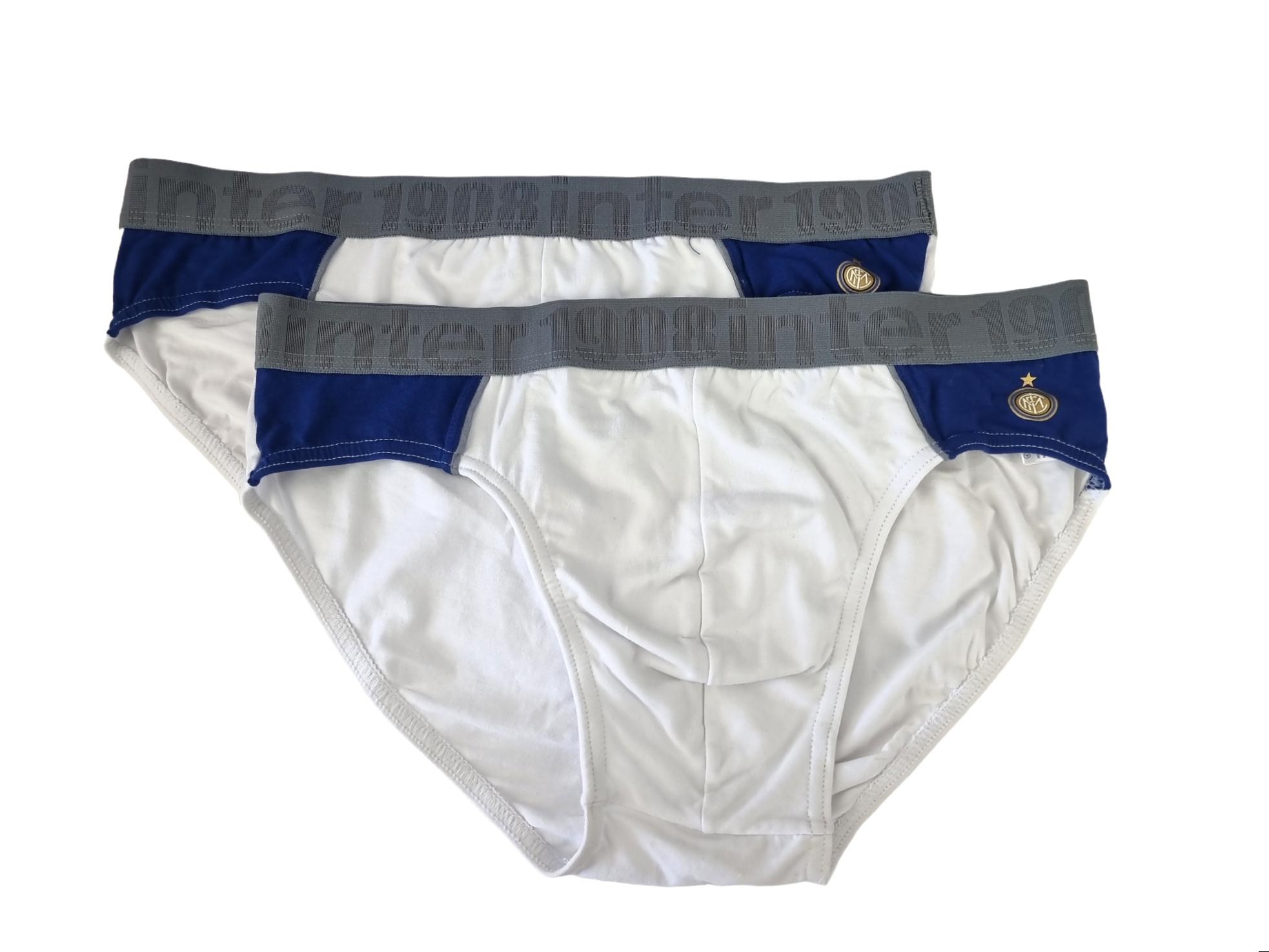 Slip da uomo in cotone FC Inter bi-pack