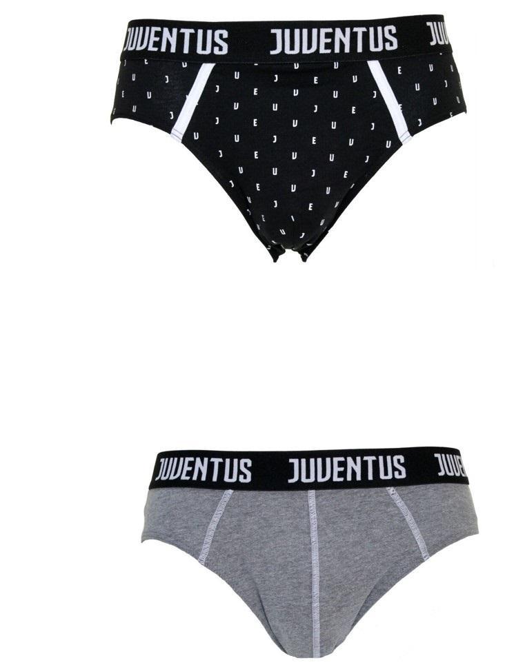 Slip da ragazzo in cotone FC Juventus  bi-pack