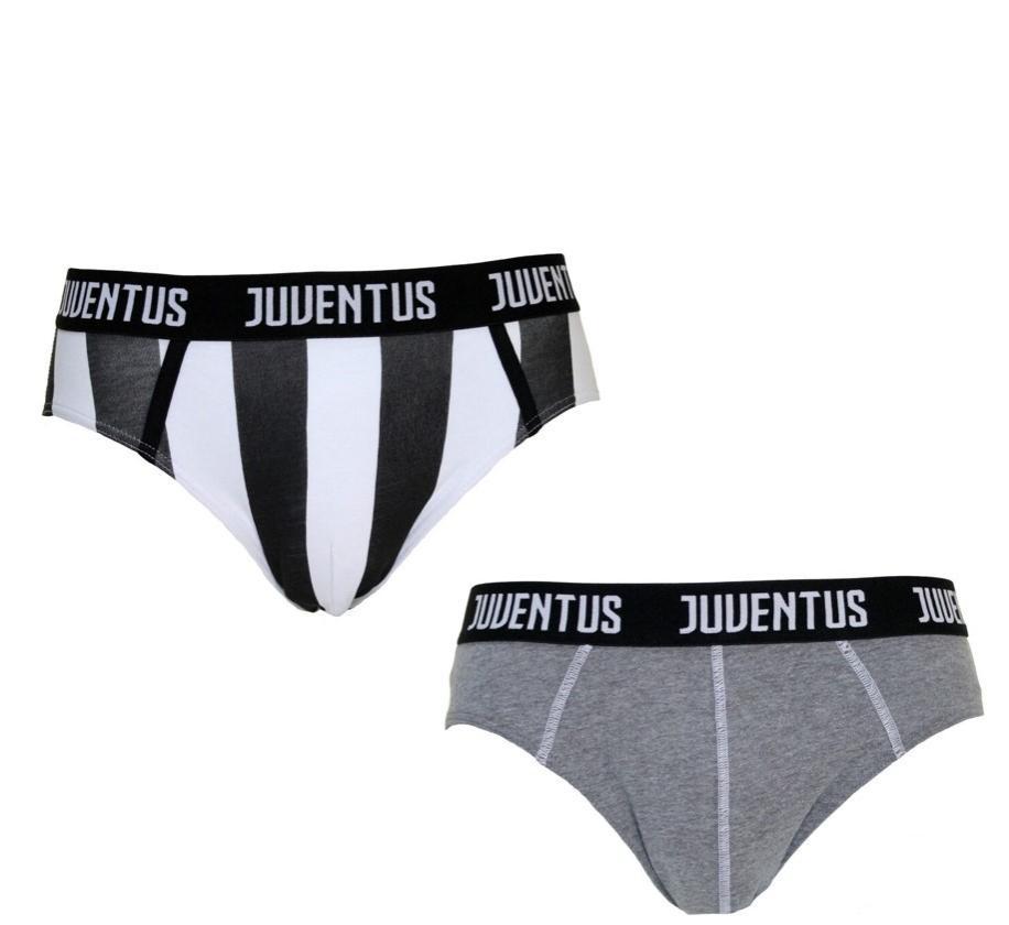 Slip da ragazzo in cotone FC Juventus  bi-pack