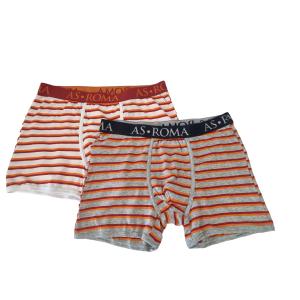 Boxer da uomo in cotone as roma bi-pack