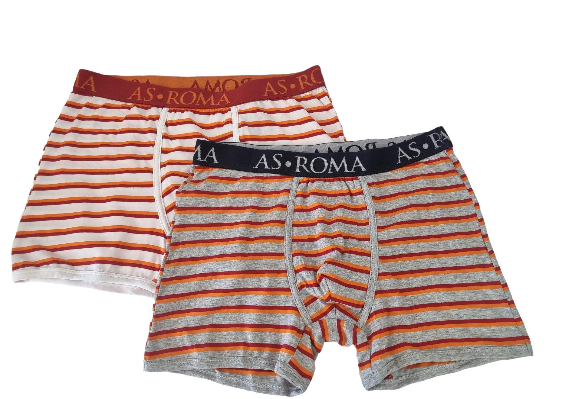 Boxer da uomo in cotone AS Roma bi-pack