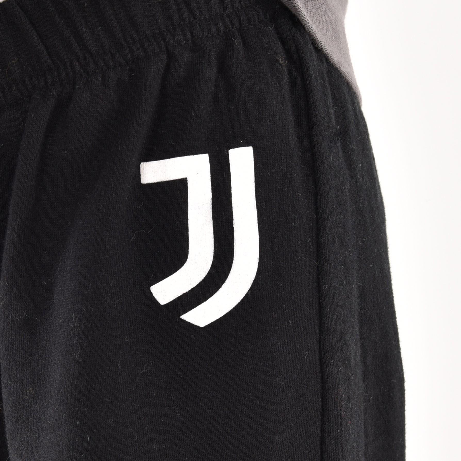 Pigiama aperto con zip in cotone felpato da ragazzo FC Juventus 