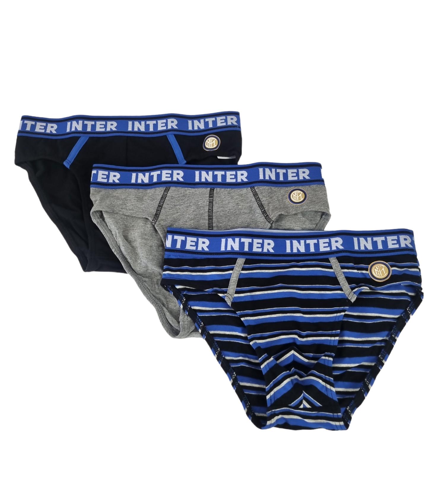 Slip da uomo in cotone FC Inter tripack